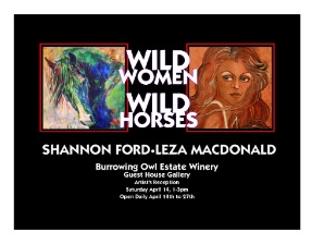 Shannon Ford and Leza MacDonald Two Person Show